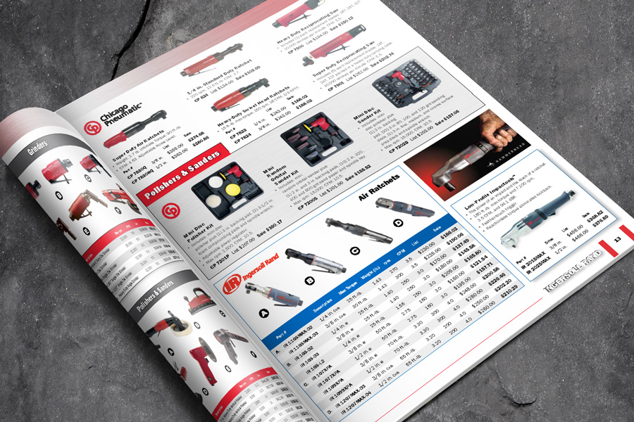 Air Tool Catalog Spread