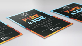 40 Under 40 Fire and Ice Invitation