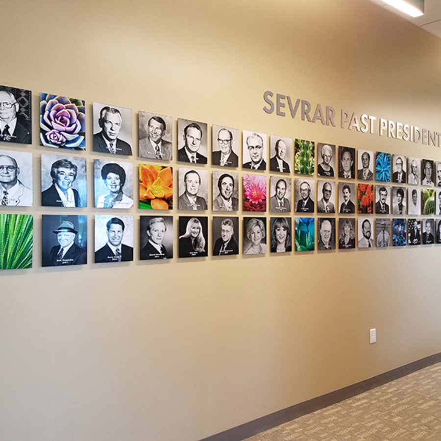 SEVRAR Past Presidents Wall