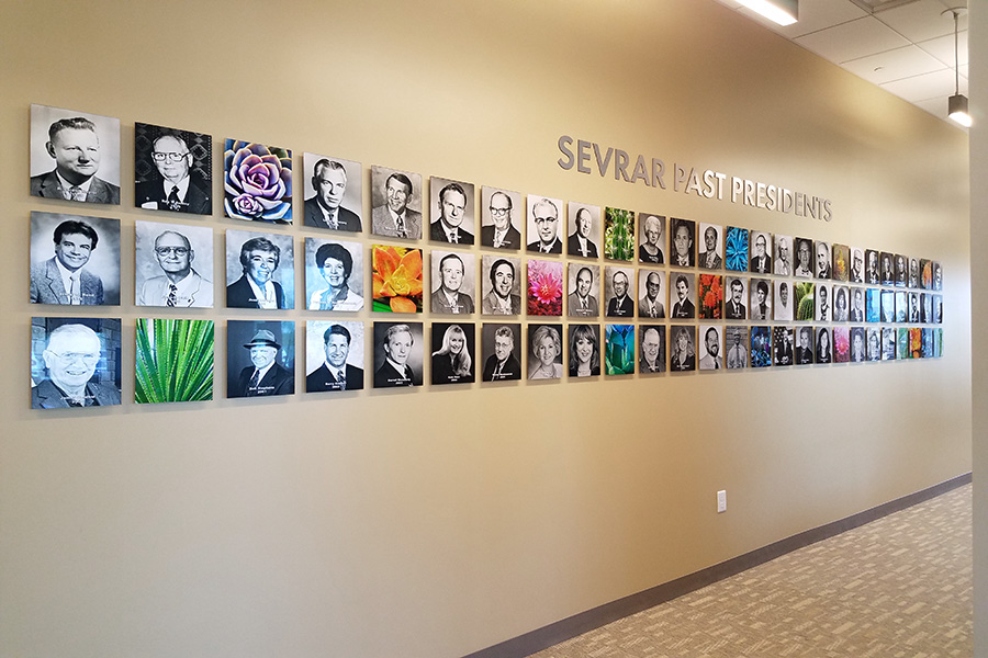 SEVRAR Past Presidents Wall