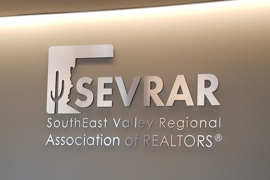 SEVRAR Aluminum Sign