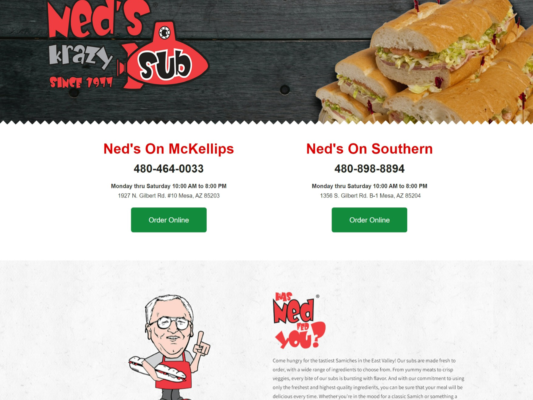 Neds Krazy Sub Home